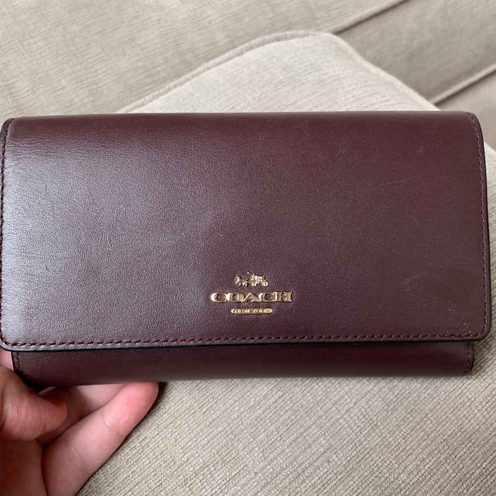 Coach Trifold Wallet
